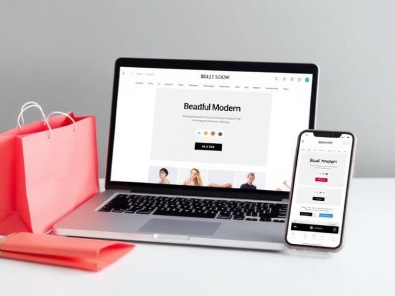 E-commerce interface with M-Pesa payment confirmation.