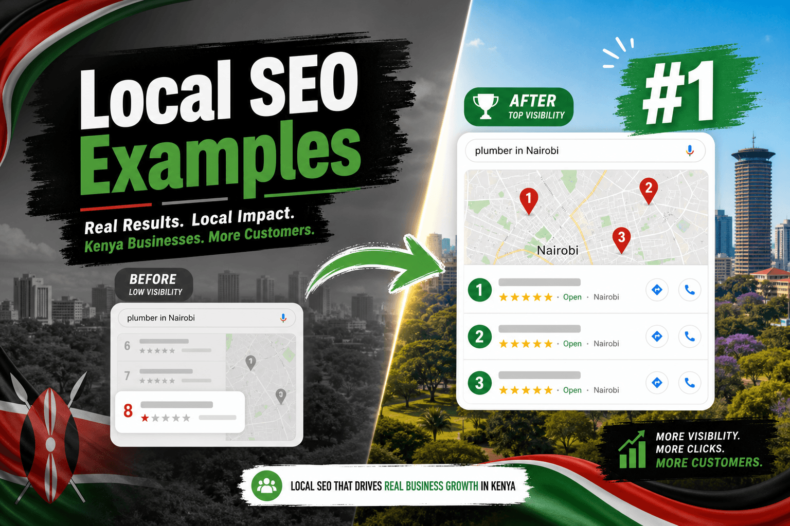 Local SEO Examples in Kenya: Before & After Results (2026)